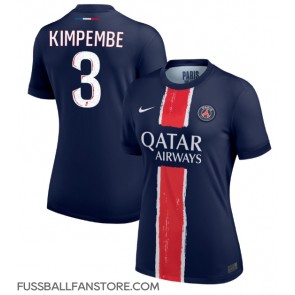 Paris Saint-Germain Presnel Kimpembe #3 Replik Heimtrikot Damen 2024-25 Kurzarm